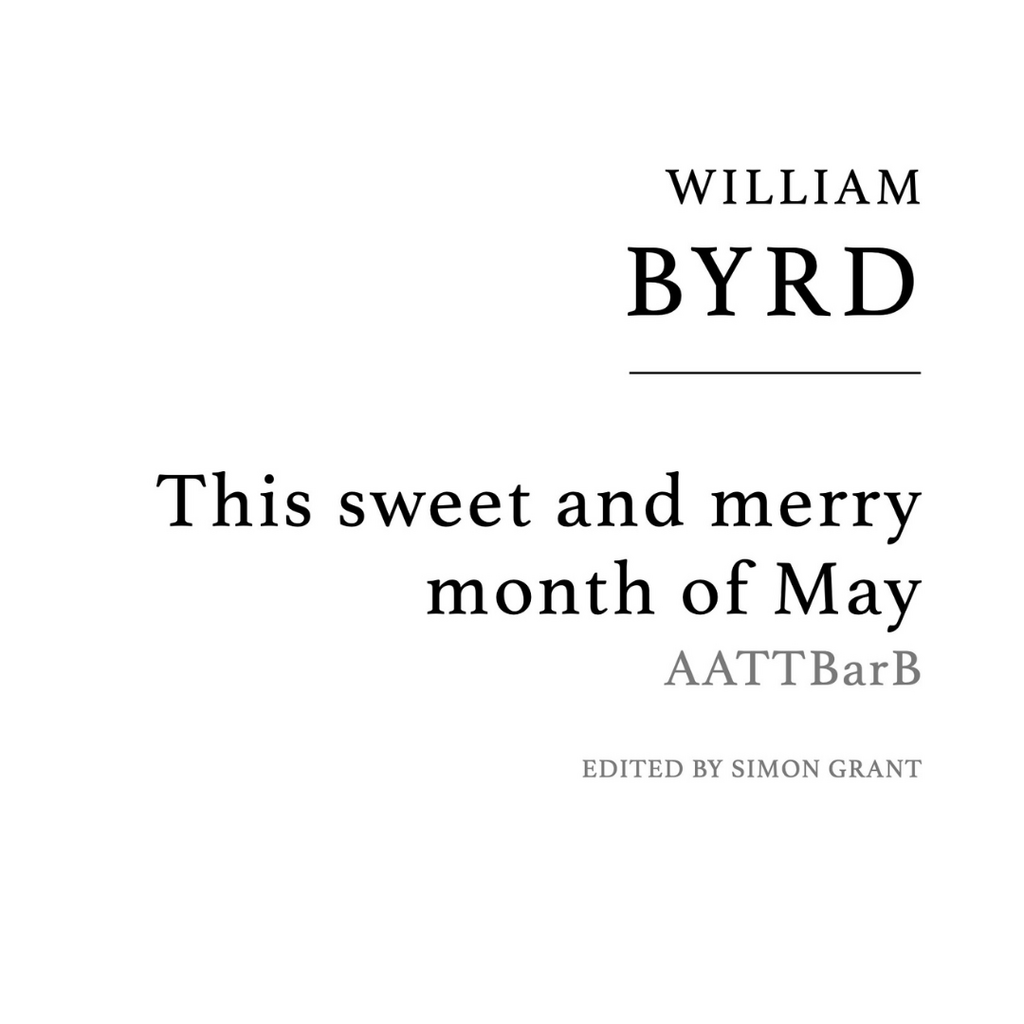 Byrd: This sweet and merry month of May