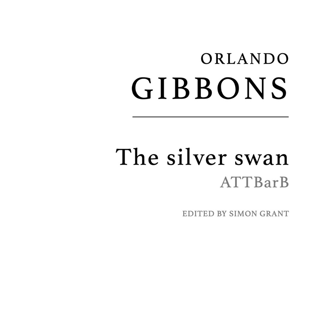 Gibbons: The silver swan
