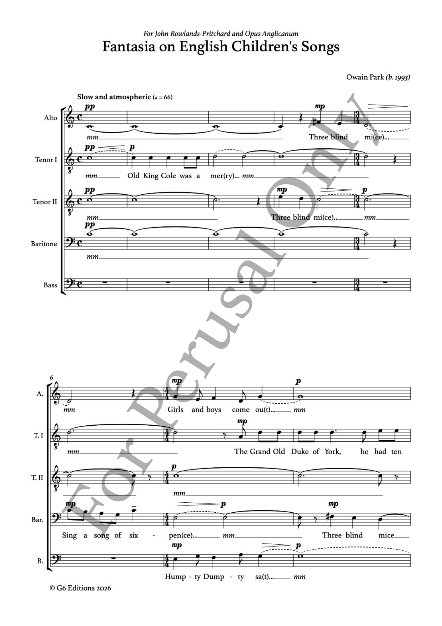 Park: Fantasia on English Children's Songs - Image 2